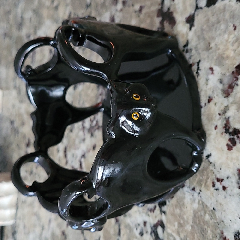 Yankee Candle Black Cat Candle Holder NEW